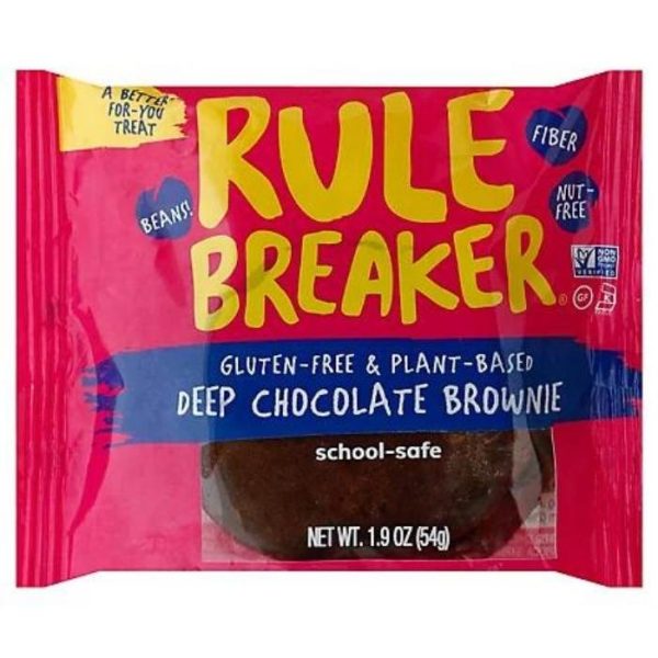 Rule Breaker Snacks - Deep Chocolate Brownies, 1.9oz Online