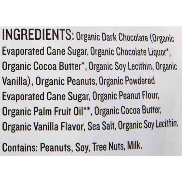 Justin s - Organic Bag of Mini Dark Peanut Butter Cups, 4.7oz Cheap