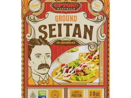 Upton s Naturals - Seitan in Crumbles, 8oz | Assorted Flavors For Discount