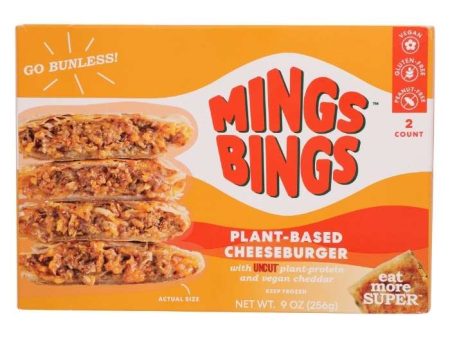 Mings Bings - Plant-Based Cheeseburger Bings, 9oz Fashion