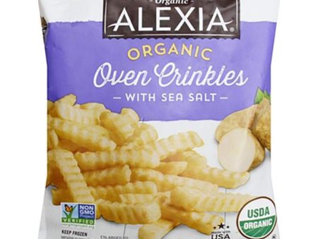 Alexia - Organic Crinkle Cut Fries with Sea Salt, 16oz Online Sale