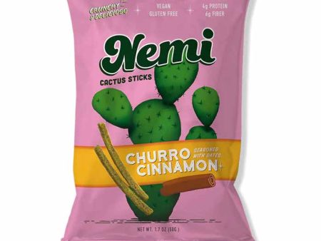 Nemi Snacks - Cactus Sticks ,1.7oz | Multiple Flavors For Cheap