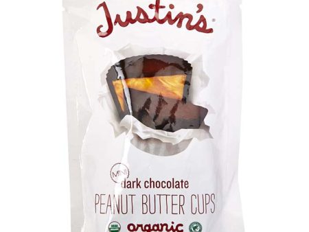 Justin s - Organic Bag of Mini Dark Peanut Butter Cups, 4.7oz Cheap