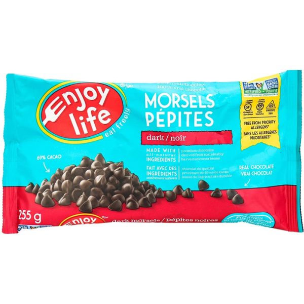 Enjoy Life Dark Chocolate Morsels, 9oz Hot on Sale