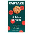 Partake - Crunchy Holiday Sprinkle Cookies, 5.5oz Online now