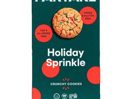 Partake - Crunchy Holiday Sprinkle Cookies, 5.5oz Online now