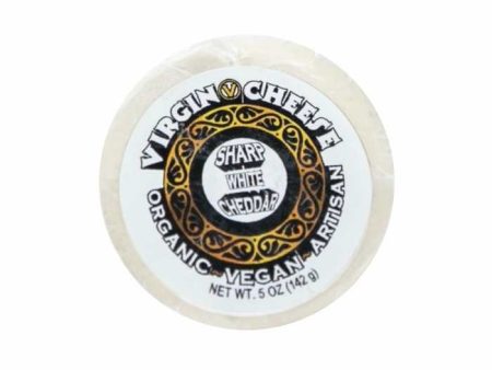 Virgin Cheese - Organic Vegan Artisan Sharp White Cheddar Cheese, 5oz For Cheap