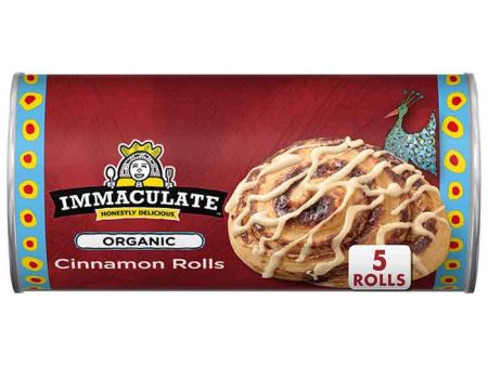 Immaculate Baking - Organic Cinnamon Rolls with Icing, 17.5oz Fashion