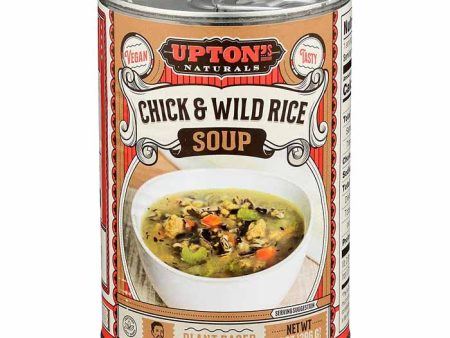 Upton s Naturals - Chick & Wild Rice Soup, 14oz For Discount