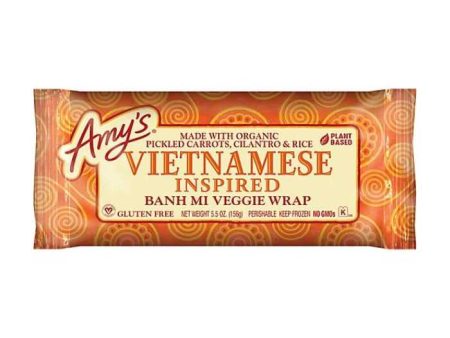 Amy s - Vietnamese Banh Mi Wrap, 5.5oz Online