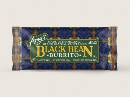 Amy s - Black Bean Burrito, 6oz Discount