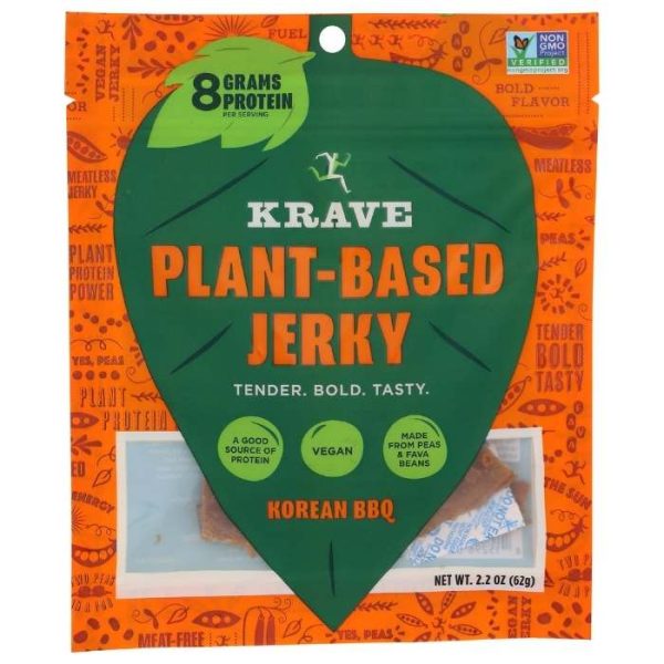 Krave - Plant-Based Jerky, 2.2oz | Multiple Flavors For Discount