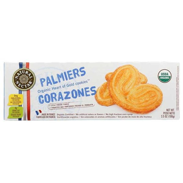 Natural Nectar - Organic Palmiers Pastries, 3.5oz on Sale