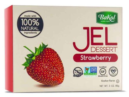 Bakol - Jel Dessert - Strawberry, 3oz on Sale