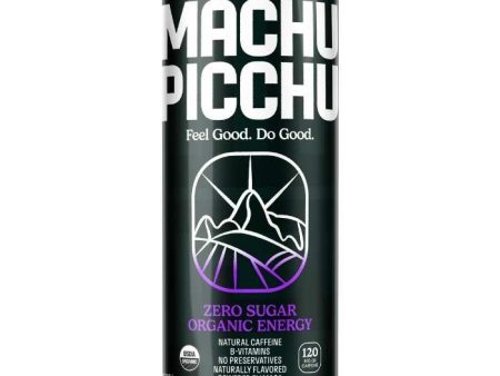 Machu Picchu - Elevate 120 Organic Energy Drinks, 12 fl oz | Multiple Flavors For Sale