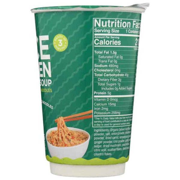 Lotus Foods - Tom Yum Rice Ramen Noodle Soup Cup, 2oz Supply