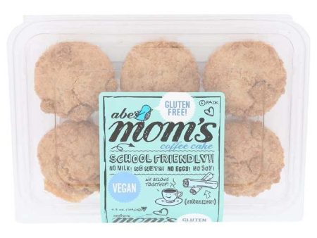 Abe s - Mom s Gluten-Free Coffee Cake Muffins, 6-Pack Cheap