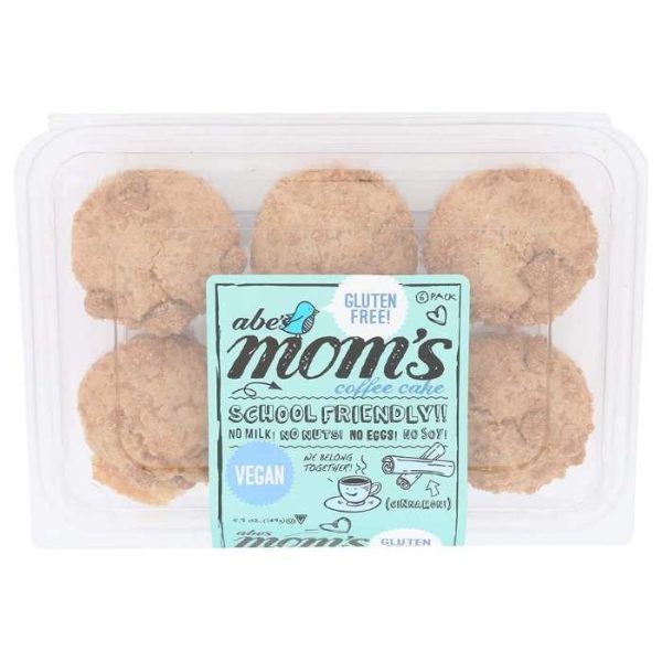 Abe s - Mom s Gluten-Free Coffee Cake Muffins, 6-Pack Cheap