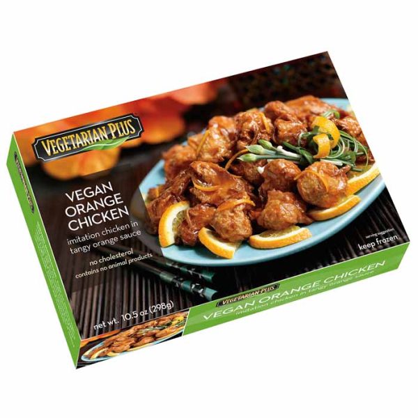 Vegetarian Plus - Vegan Orange Chicken, 10.5oz For Sale