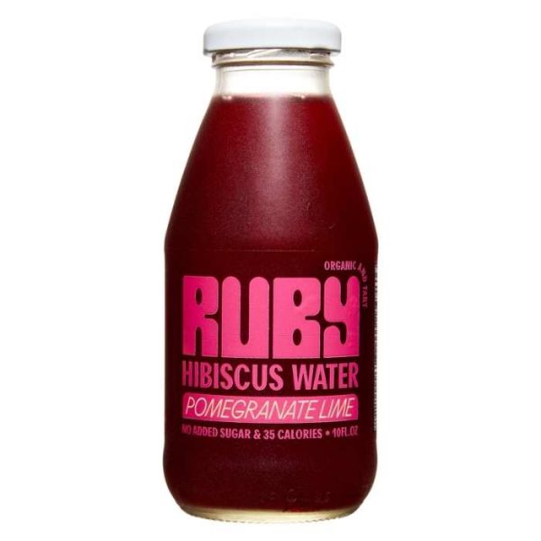 Ruby - Organic Hibiscus Water, 10 fl oz | Multiple Flavors Sale