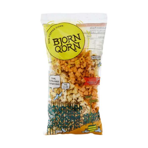 BjornQorn - Sun-Popped Corn, 3oz | Multiple Flavors For Discount