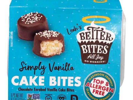 Better Bites - Simply Vanilla Cake Bites, 4.7oz Online Sale