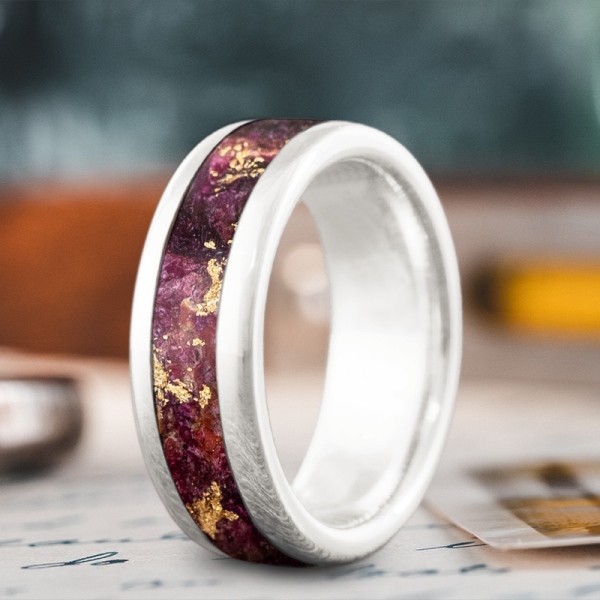 Custom Design - Single Inlay Ring QcTnAuC9Hq0q7Hk2EGXx_aay Online Sale