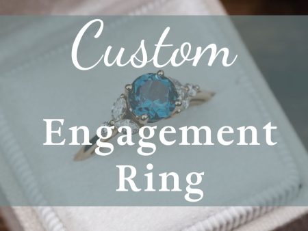 Custom Engagement Ring Online Hot Sale