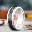 Custom Design - Single Inlay Ring B_aqTpoQGIXDj2O0H6lkA8fY For Sale