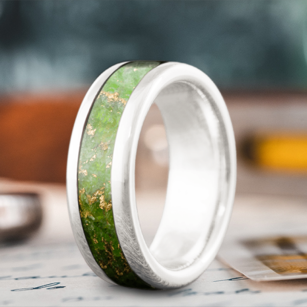 Custom Design - Single Inlay Ring Lfai59idQW4q5tk8S4-J2BYb Discount