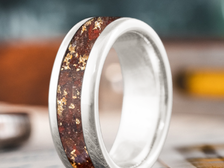 Custom Design - Single Inlay Ring 4SUNWa5OBGKbF8G30G4GB4C4 Online Sale