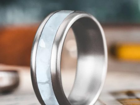 Custom Design - Single Inlay Ring S27secQJEdOv-BW--cAdxWAX For Cheap