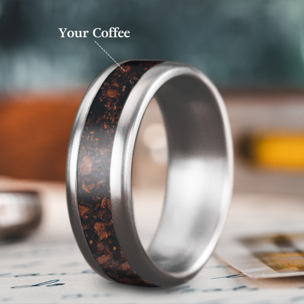 Custom Design - Single Inlay Ring cG93LIVf6zsgygJkRoNlGgEr For Sale