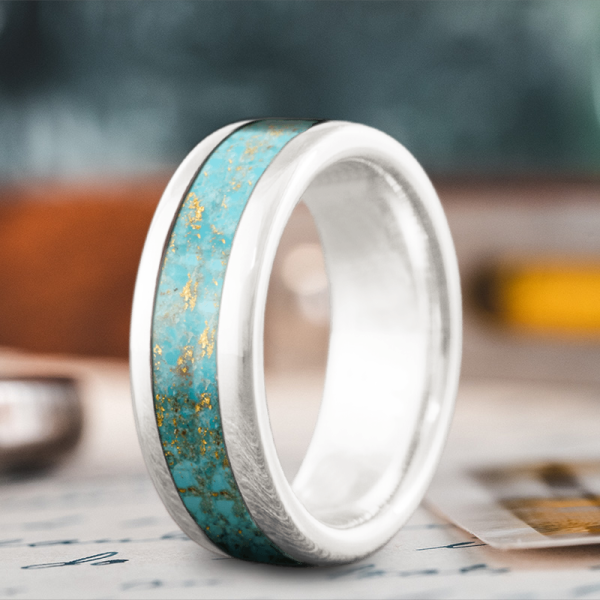 Custom Design - Single Inlay Ring d-qc_spVGPyuUJQl5uzX10Hu Online Hot Sale