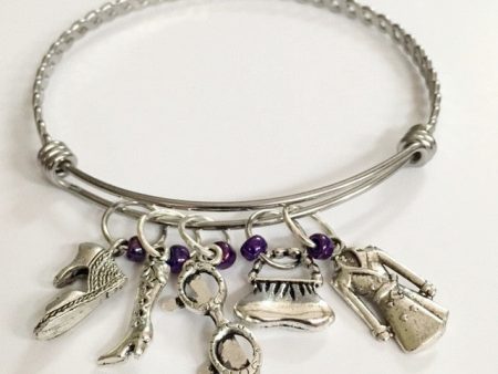 Charm bracelet; Fashion girl theme   Coco Chanel  Sale