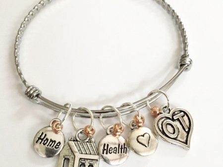 OT occupations charm bracelet; home health therapist For Discount