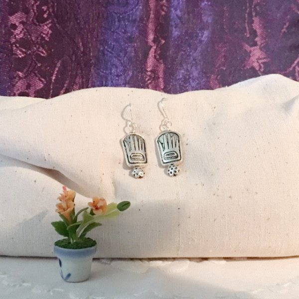 Earrings hand shaped hand therapy jewelry hand stamp Sale