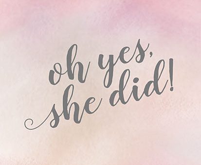 MAZ5726 - Oh Yes, She Did! - 12x16 For Sale