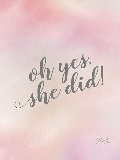 MAZ5726 - Oh Yes, She Did! - 12x16 For Sale