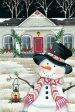 KEN1148 - Front Porch & Snowman - 12x18 Discount