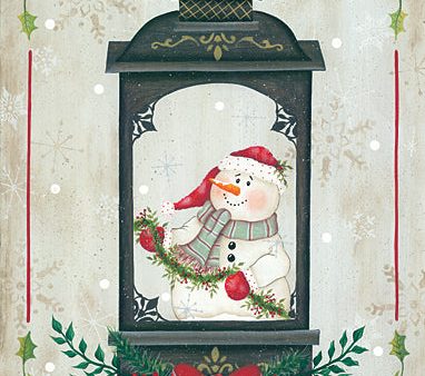 KEN1155 - Snowman Lantern - 12x18 For Cheap