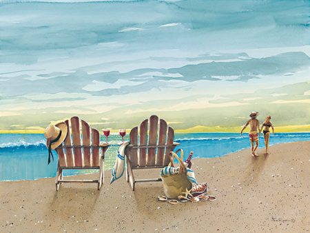 JR372 - A Walk Along the Beach - 16x12 Online Sale