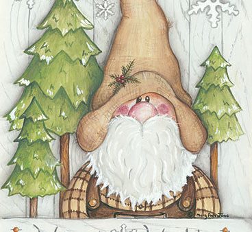 MARY542 - Winter Gnome - 12x18 Online now