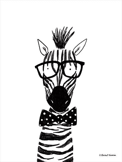 RN216 - Zebra in Glasses - 12x16 Supply