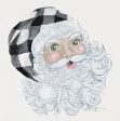 HH171 - Santa with Buffalo Check     - 12x12 Cheap