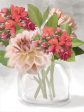 FEN297 - Dahlia Bouquet - 12x16 Online Hot Sale