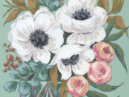 MN280 - Anemone Bouquet - 12x12 Discount