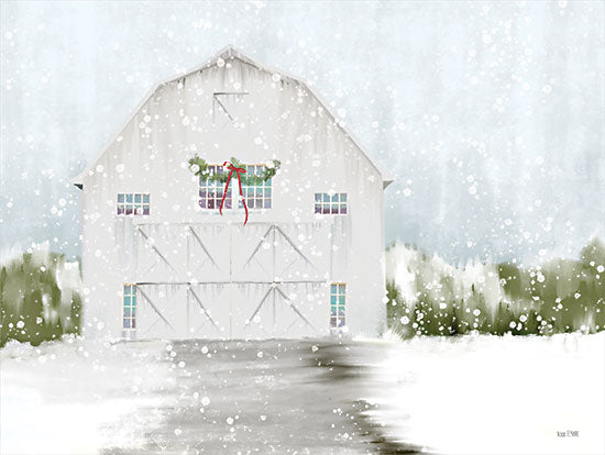 FEN425 - Christmas Barn - 16x12 For Discount