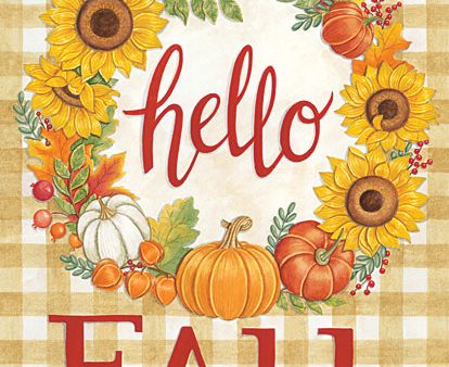 DS1951 - Hello Fall Wreath - 12x16 Discount