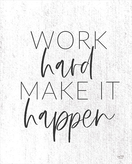 LUX422 - Work Hard, Make It Happen - 12x16 Online Sale